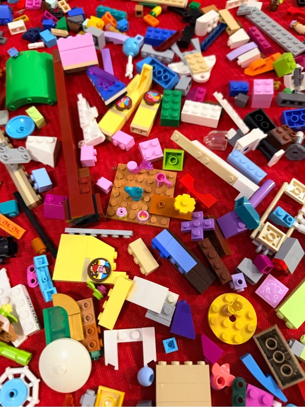 Legos mixed lot w Minfigures guardians , wicked